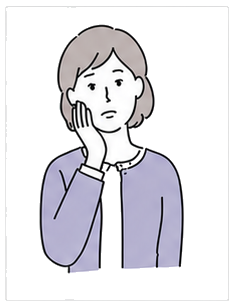 悩む女性